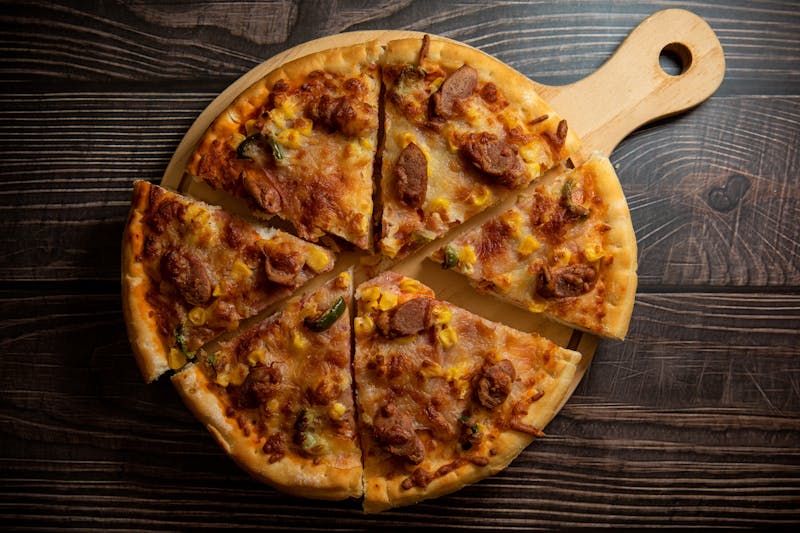 Buffalo Ranch pizza at Pizza Ranch