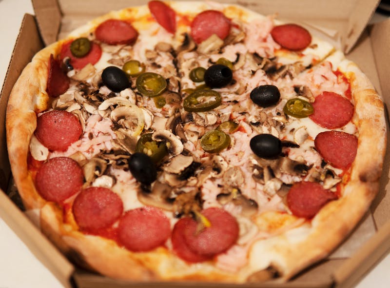 Spicy Inferno pizza at Pizza Ranch